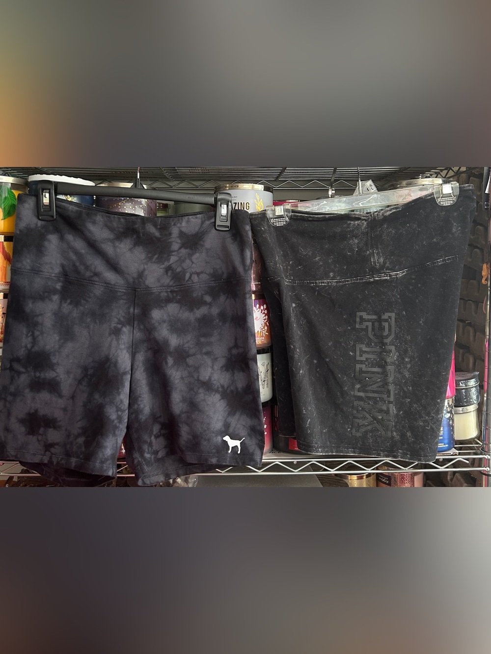 PINK Victoria's Secret 2 Pair Bike Shorts